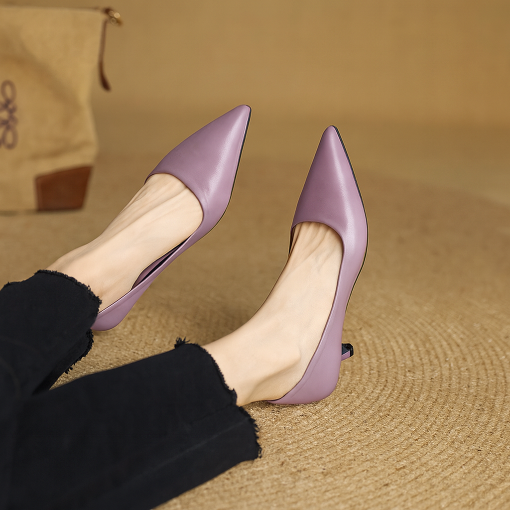 Alovi Escote en Piel Auténtica